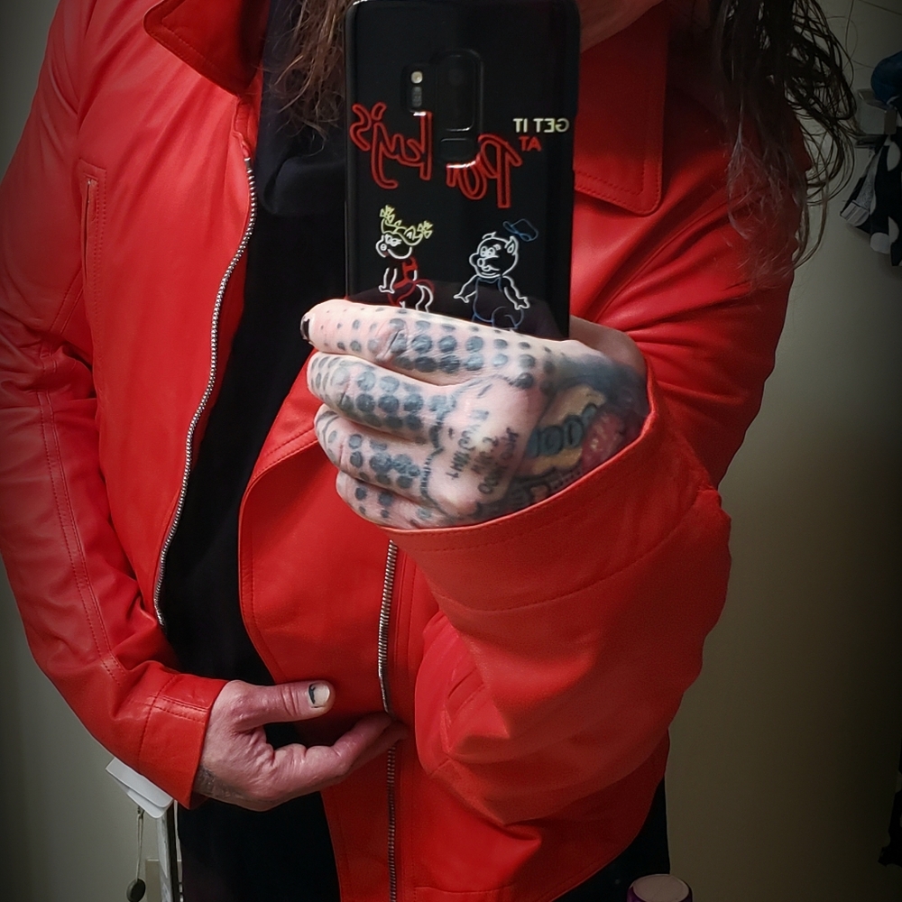 🍎ITALY🍎 Rick Owens STOOGES Blood Goth
